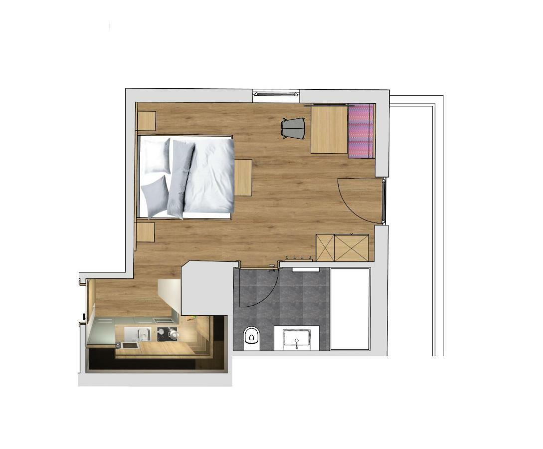 Haus Hubertus Apartment กัลเทือร์ ภายนอก รูปภาพ