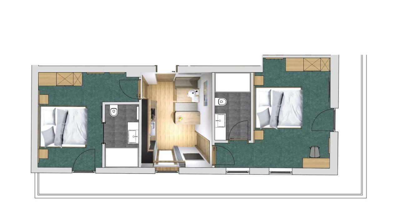 Haus Hubertus Apartment กัลเทือร์ ภายนอก รูปภาพ